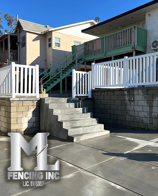 ML Fencing Inc Vinyl, Wood, Iron and Chain Link Fences contractor in Perris ca